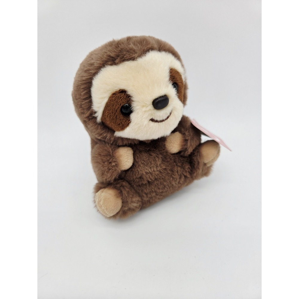 Aurora World Plush Baby Sloth 7" Soft Brown and Tan NEW